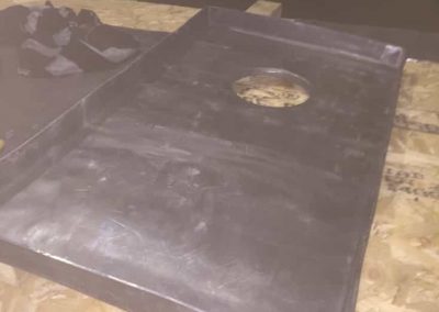 Completed lead tray, all trays are built in our own yard