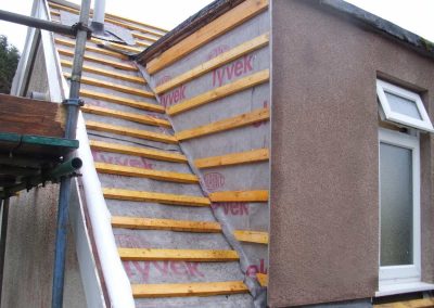 Ready to fit fascia’s on dormer, gable boards already installed