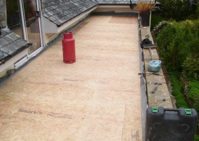 Re-decking using 18m smart ply