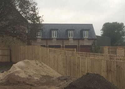 Dormer roof complete and windows fitted.
